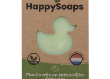 Babyshampoo en babyzeep Happy Soaps groen