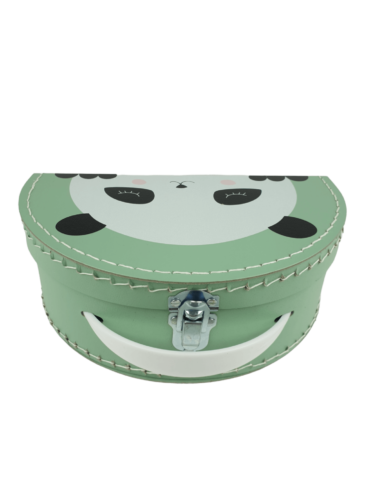 Koffertje panda groen 2